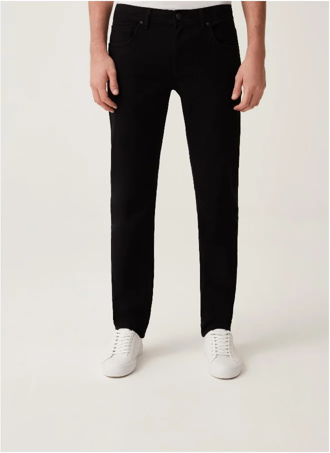 Ovs OVS Mens Skinny Jeans - Black
