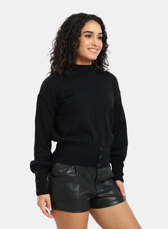 Carina Button Detail Pullover - Image 2