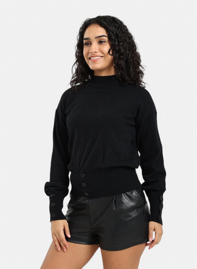 Carina Button Detail Pullover - Image 3