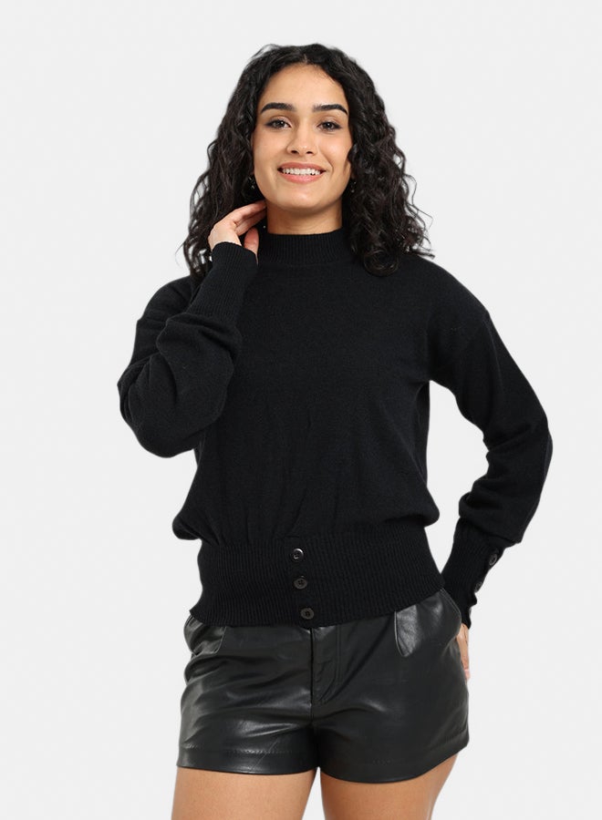 Carina Button Detail Pullover - Image 1