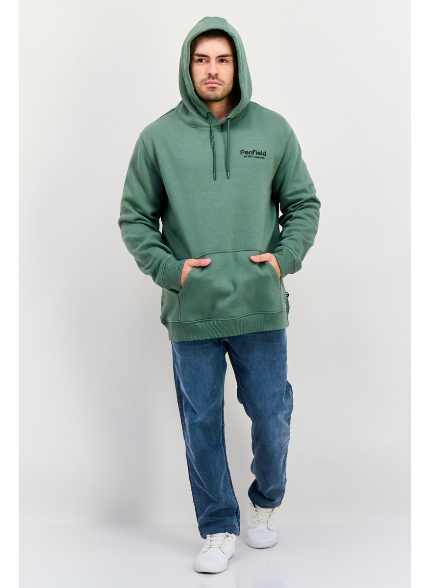 Men Long Sleeve Brand Logo Hoodie, Green - pzsku/Z8BEF1ED830751F4418CFZ/45/_/1737642415/b0f8e658-d5e0-4e6b-a06b-5f516897d41a