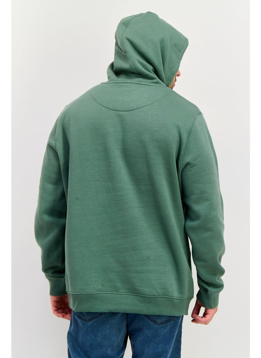 Men Long Sleeve Brand Logo Hoodie, Green - pzsku/Z8BEF1ED830751F4418CFZ/45/_/1737642416/e358c06a-48fe-4a1a-b824-cf995afe1d5b