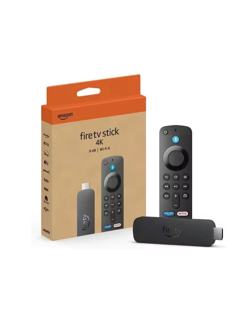Fire TV Stick 4K| Full HD & Dolby Vision | Sport Streaming  3rd Gen Alexa Voice Remote | Wi-Fi 6 Support | Streaming Media Player - Image 1