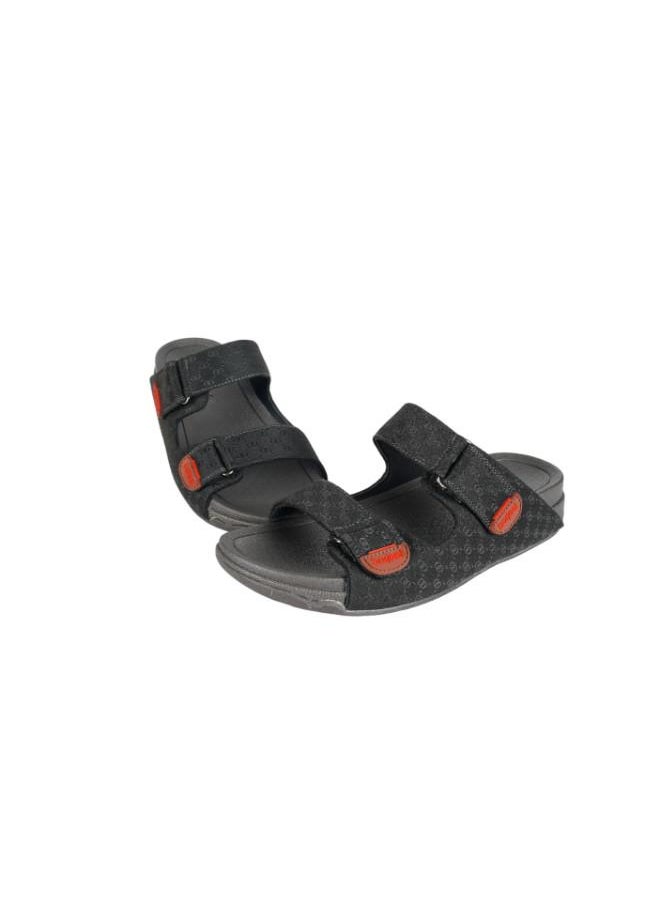 barjeel uno - 008-3524 Barjeel Mens Casual Sandals 20272 Black - Image 1