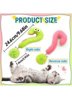 Andiker Interactive Cat Toy, Question Mark Shaped Cat Kicker Toy with a Plush Ball and a Bell for Kicking & Playing, 7.2inches Plush Cat Chew Toy for Stress Relief and Relaxation (Question Mark) - pzsku/Z8BEF8382C62842461020Z/45/_/1737032236/99a62d86-02ae-4e12-ac83-ea95240e2ba4