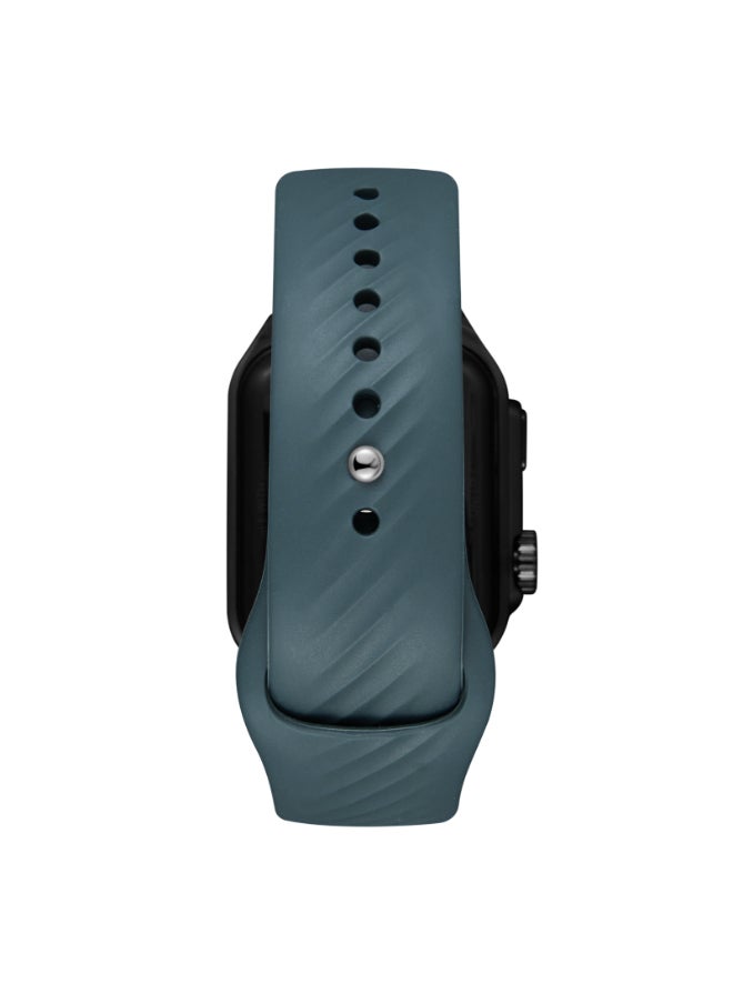 KENNETH SCOTT Kenneth Scott KCRV10-XSBBX Unisex Smart Display Watch & Silicone Strap Black & Gun Metal  - Image 4