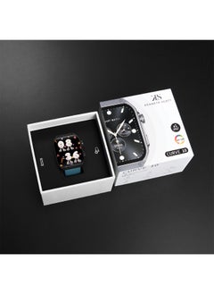 KENNETH SCOTT Kenneth Scott KCRV10-XSBBX Unisex Smart Display Watch & Silicone Strap Black & Gun Metal  - Image 5