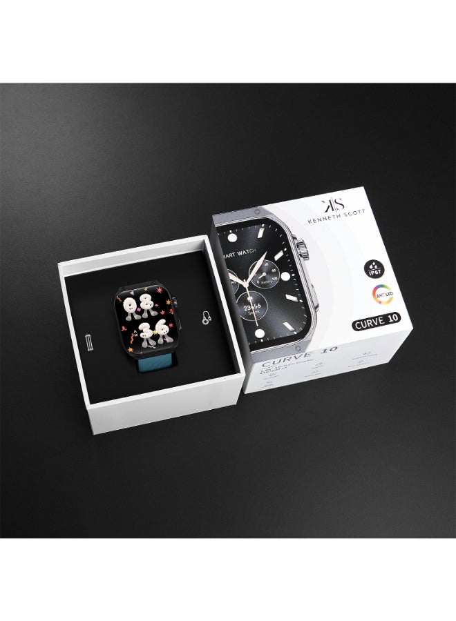 كينيث سكوت ساعة ذكية سيليكون للجنسين - -  مم - Image 5