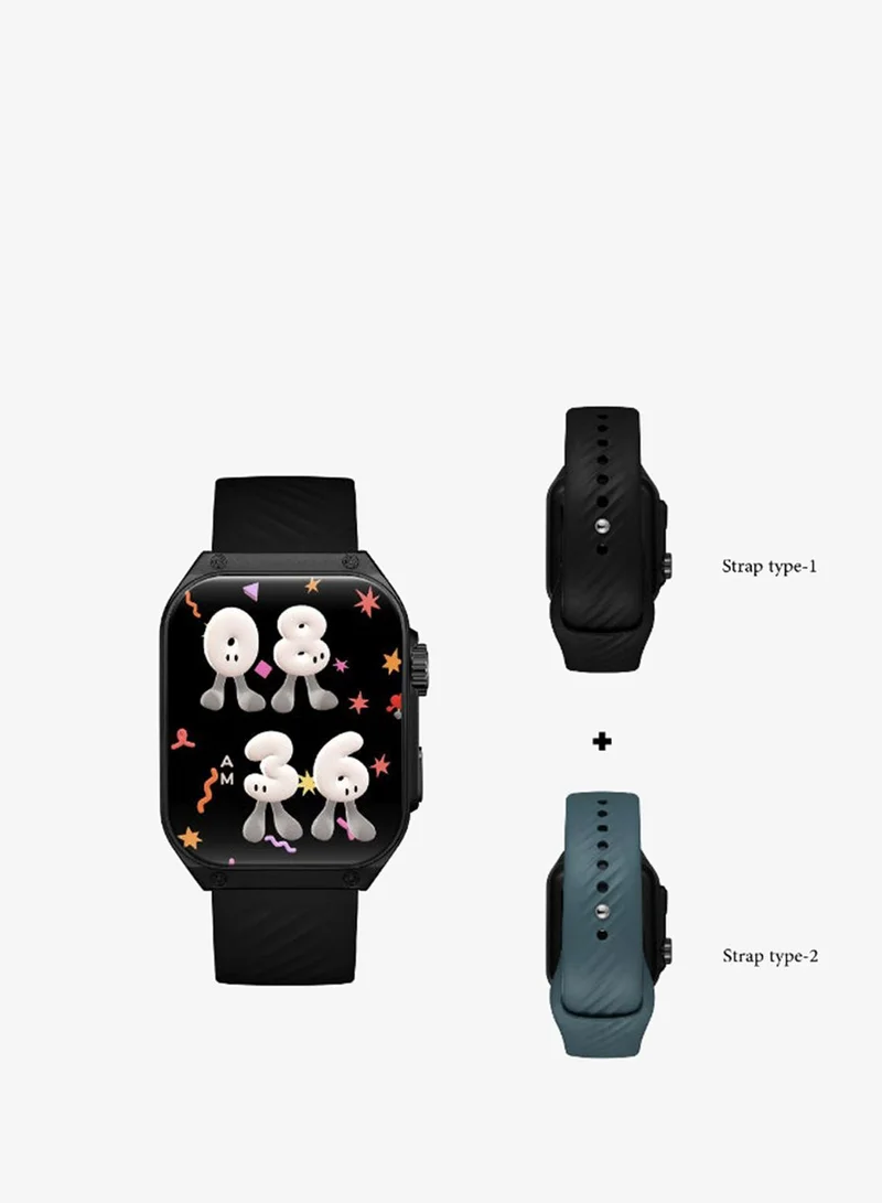 KENNETH SCOTT Unisex Silicone Smart Watch KCRV10-XSBBX - 36 mm