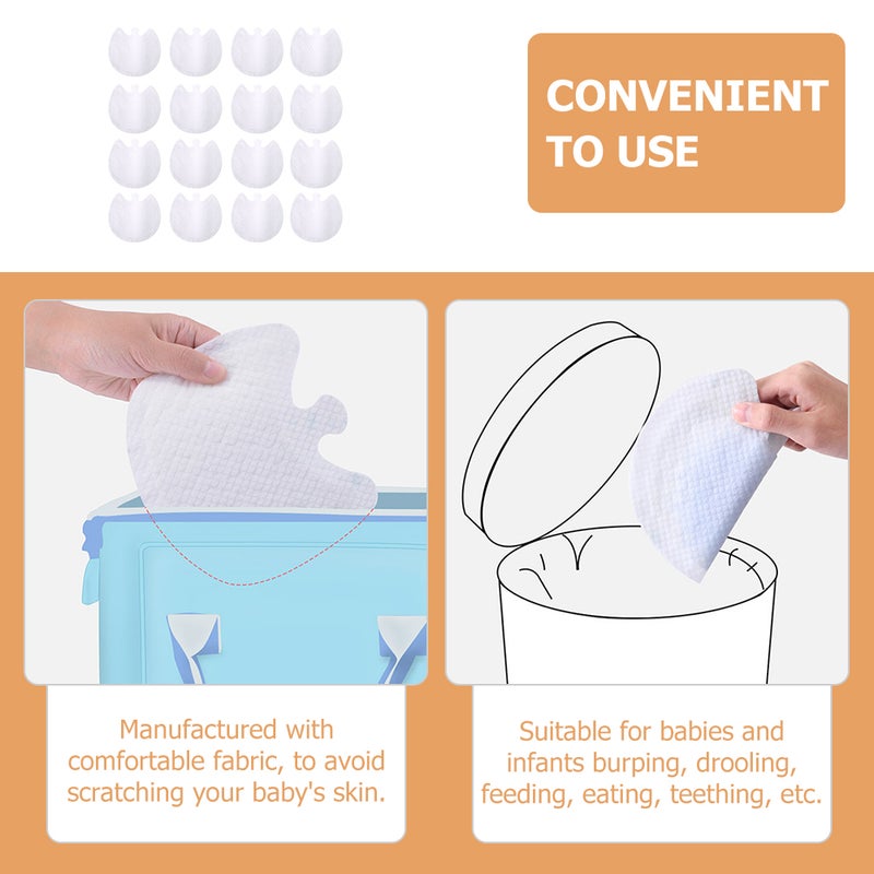 30pcs Reusable Baby Bibs Unisex Baby Boys Girls Bibs Eating Drooling Bibs - Image 5