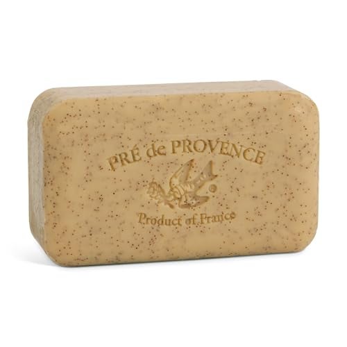 Pre de Provence Artisanal French Moisturizing Soap Bar, Shea Butter Enriched, Quad Milled for Long Lasting Rich Smooth Lather, 5.3 Ounce, Honey Almond - Image 1