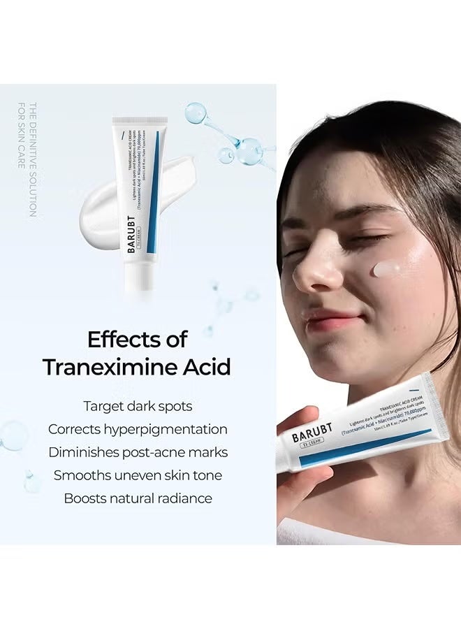 BARUBT TX-Cream, Tranexamic Acid CREAM, Skin freckle Cream, Blemishes, Anti-pigmetation skin care(50 ml) - Image 3