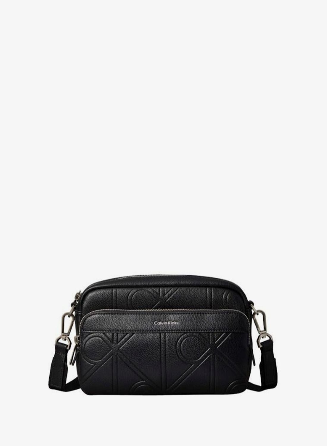 كالفن كلاين Calvinklein Embossed Emblem Crossbody Camera Bag 5 cm