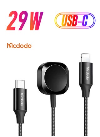 MCDODO CH-2980 29W 2 in 1 Wireless Charger iP Watch & Phone - pzsku/Z8BEFEFD3FFCFE6BBBE8DZ/45/_/1738266861/25ce935a-ad8c-4b1b-982f-6873b8327e09