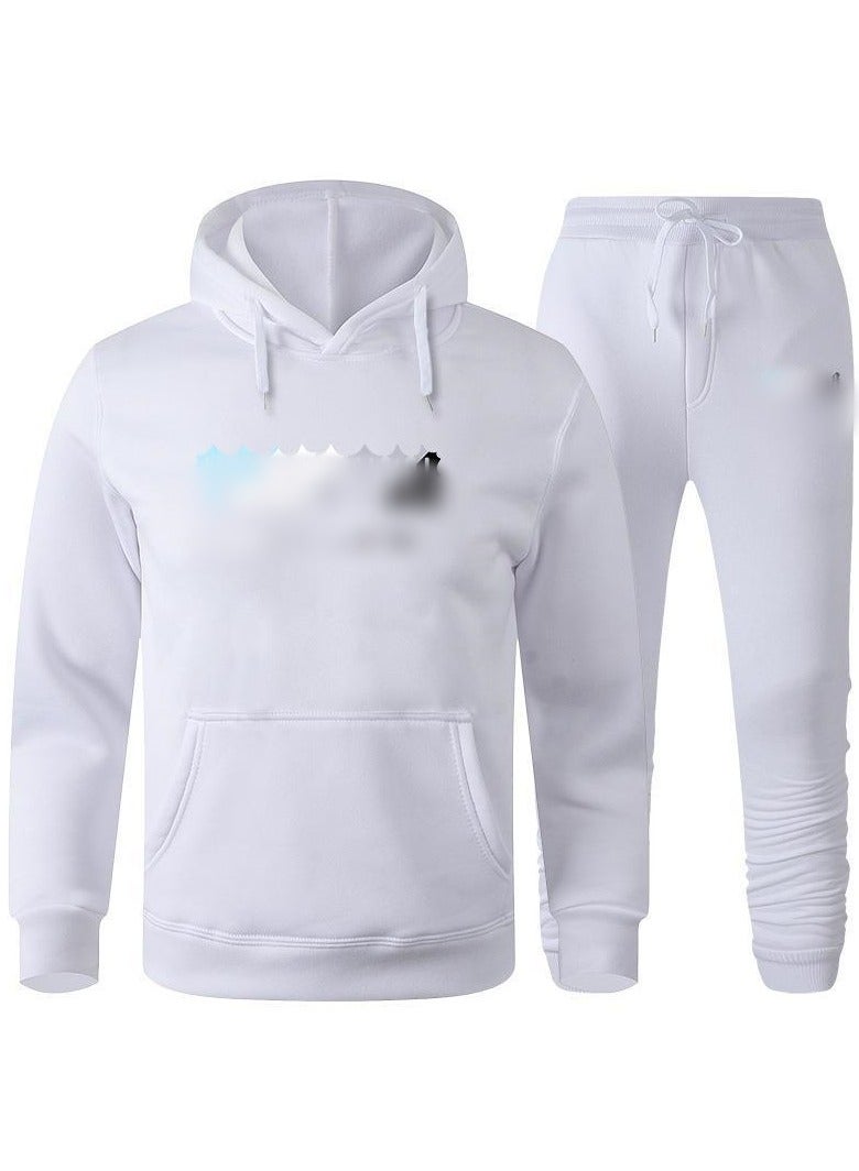KUYING Men's loose sportswear and sports pants two-piece set  - Image 1