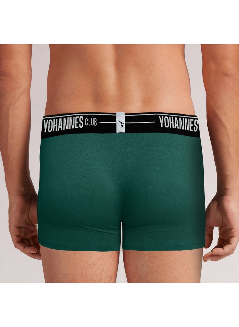 Yohannes Club - men, Special Anatomical Cotton Boxer, single, Olive Green - Image 1
