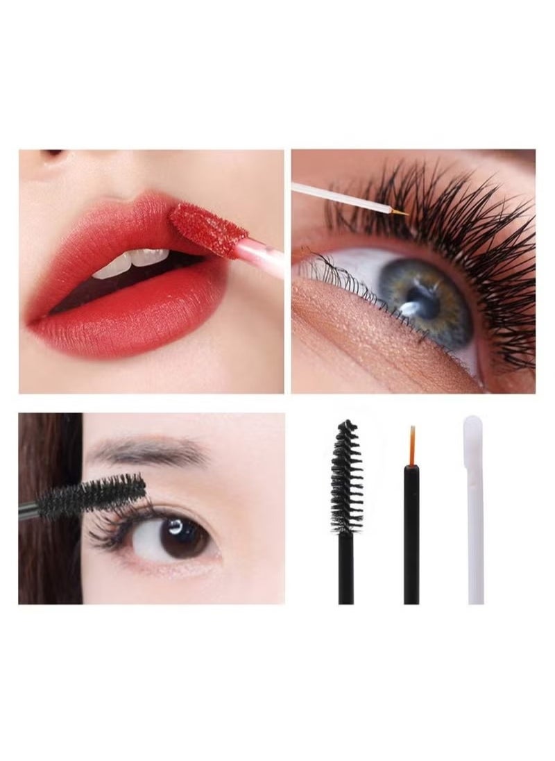 Generic - 10 ml Empty Mascara Tube, 3 Pcs Eyeliner Tube and Lip Gloss Tubes, Black Eyelash Cream Container Bottle with Funnels Transfer Pipettes - Image 1