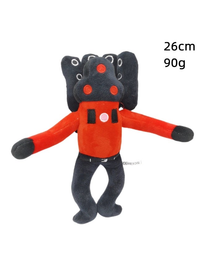 Skibidi Toilet Toy, Plush Skibidi Toilet Figure Doll Toy, Stuffed Animal, Plushie for Game Fans, Kids and Adults