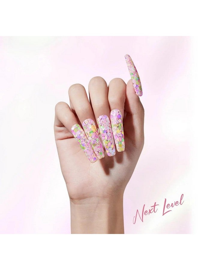 Modelones Coloring Life Nail Art Glitter Powder from BELLE GAGA Professional Nails Nail Art Glitter Shiny Hexagon Glitter Collection (B202040003A, 10g - 0.35 Oz) - Image 3