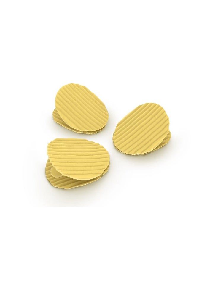 Generic - Set Of 4 Oval Potato Chips Bag Clips Potato Chips Bag Clip For Keeping And Closing Potato Chips Bag Or Chips Bag Or Snack Bag Important Closing Clip In Home Kitchen Supplies White - Image 1