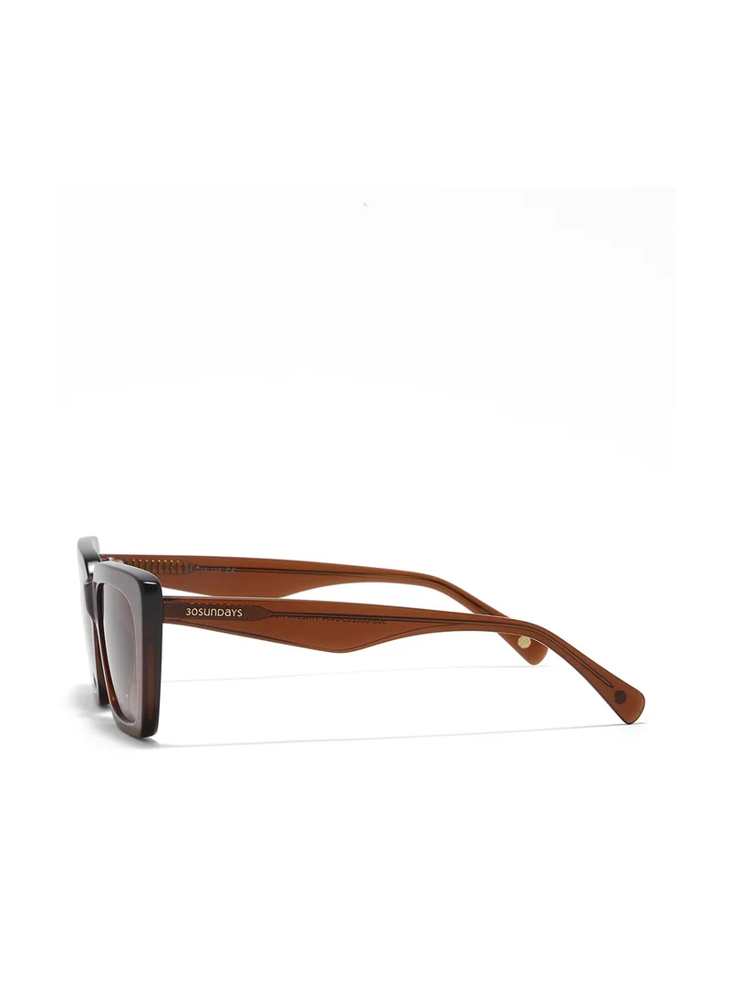 30Sundays 30Sundays EMBER Women’s Cat Eye Sunglasses with UV400 Protection