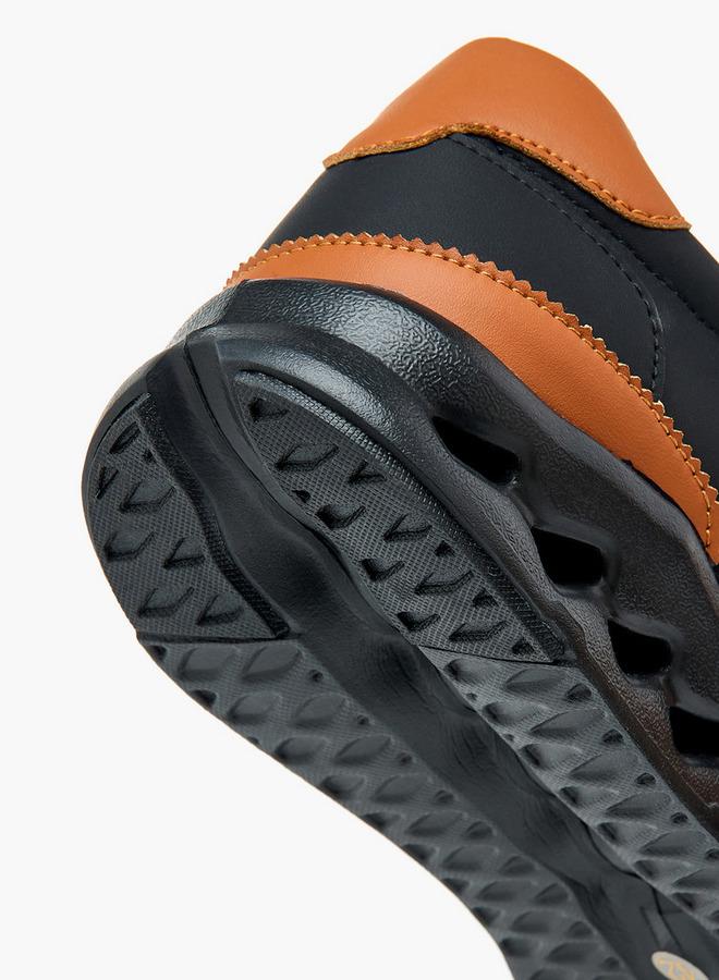 LBL by Shoexpress Men's Panelled Ankle Sneakers with Lace-Up Closure - Image 5