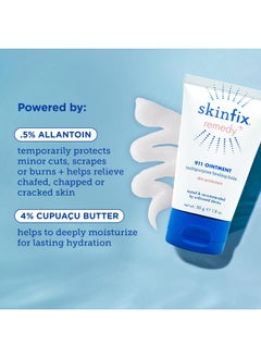 Skinfix Skinfix Remedy+ 911 Ointment Multipurpose Healing Balm: Protect Chapped, Cracked & Irritated Skin, 1.8 oz  - Image 5