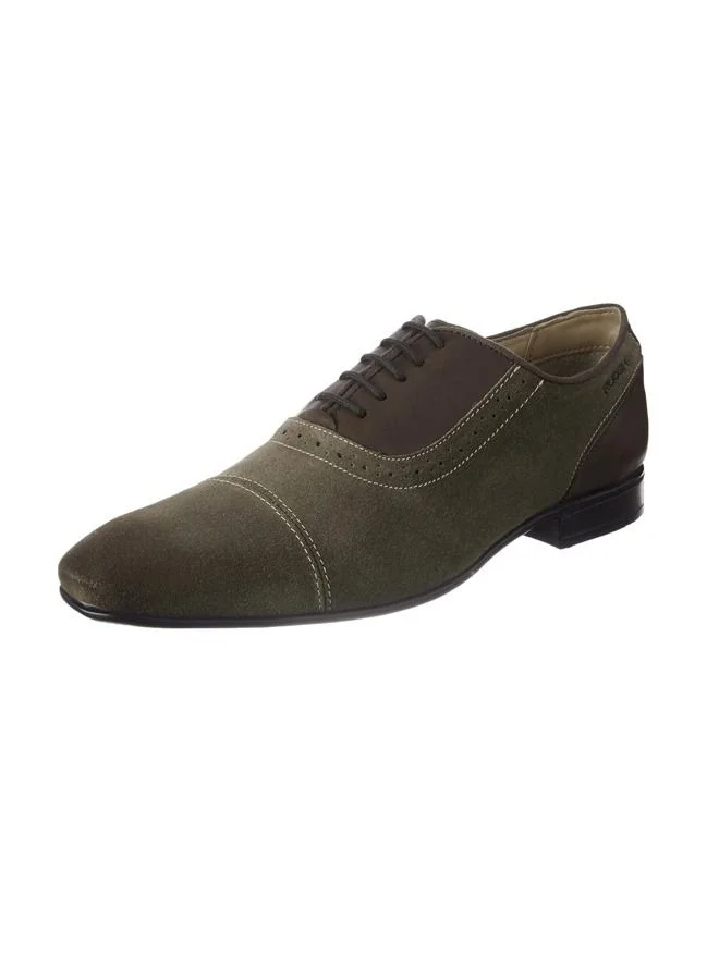 RUOSH Mens Oxford Derby Lace up Comfort Leather Work Office Formal Occasion Party Wear Premium Shoes