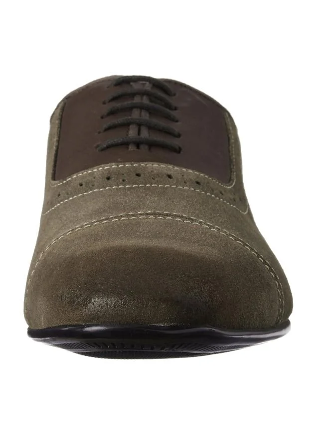 RUOSH Mens Oxford Derby Lace up Comfort Leather Work Office Formal Occasion Party Wear Premium Shoes