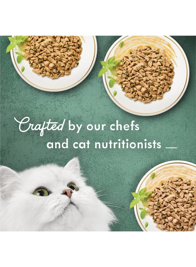 فانسي فيست مجموعة متنوعة من طعام القطط الرطب من Y Feast، مجموعة Medleys Shredded Fare - (عبوتين من 12 علبة) 3 أونصة - Image 3