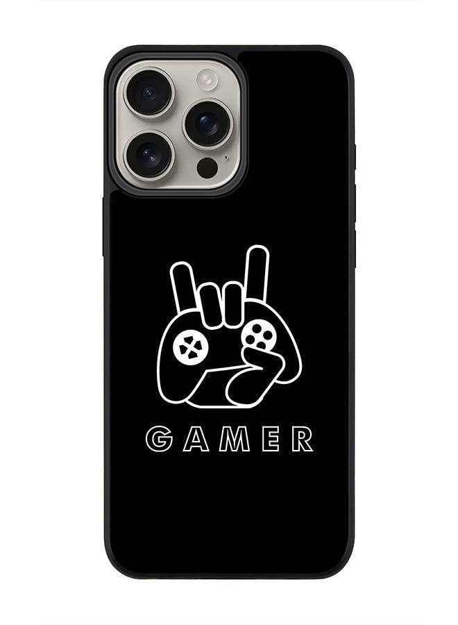 Stylizedd For iPhone 16 Pro Max Case [Compatible with MagSafe] Slim Magnetic cover Phone Case iPhone 16 Pro Max -Gamer - Image 1