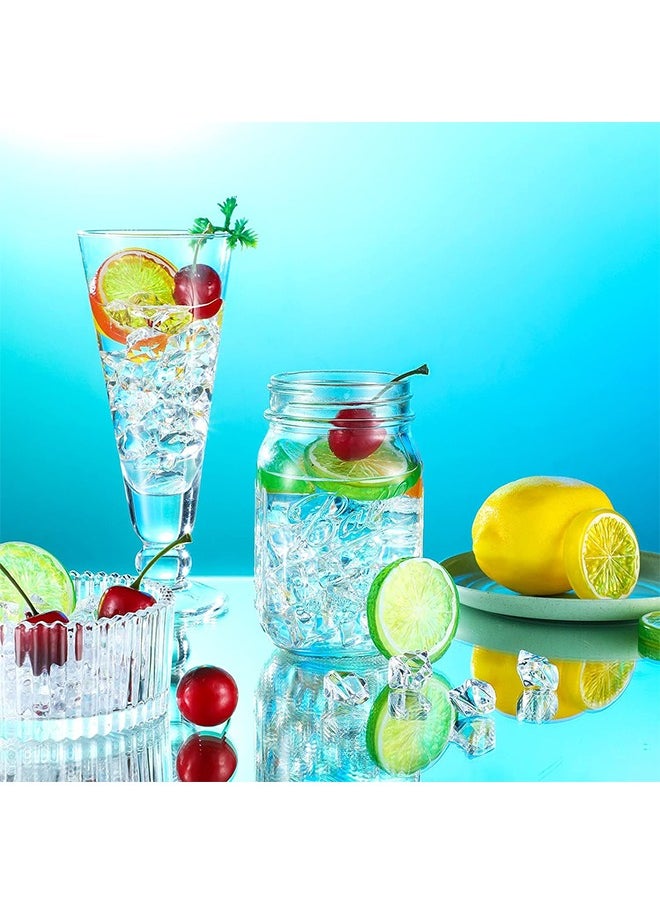 HS 30 Pieces Simulation Lemon Slices Plastic Lifelike Fake Fruit Model Artificial Lemon Props For Party Kitchen Wedding Decoration Photography Props, Orange, Green And Yellow  - Image 5