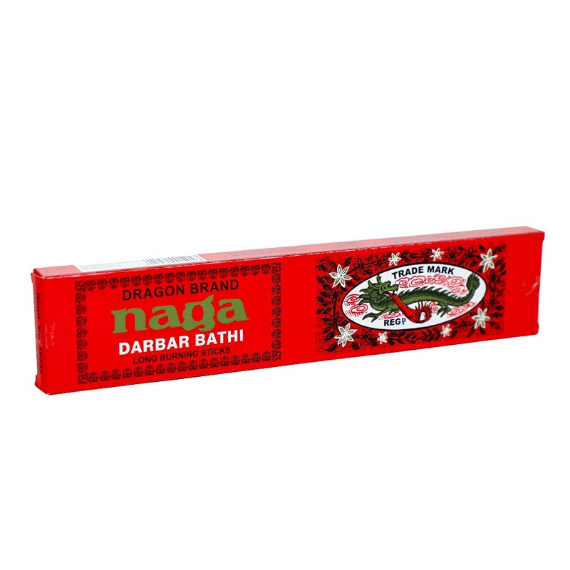 Dragon Naga Darbar Bhati Incense Sticks, Long Lasting Agarbatti with Natural Fragrance, Premium Dhoop Agarbatti 50gm - 1 Pack - Image 1