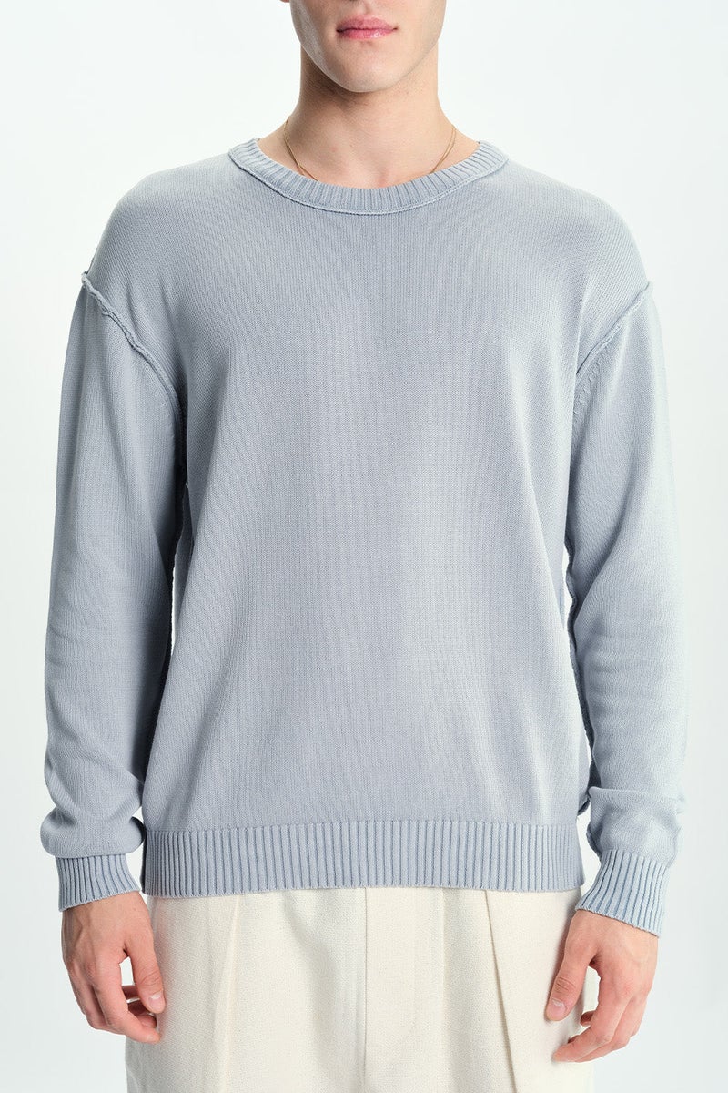 Bonkers Corner Grey Mode Crewneck Sweatshirt For Men's - Image 3