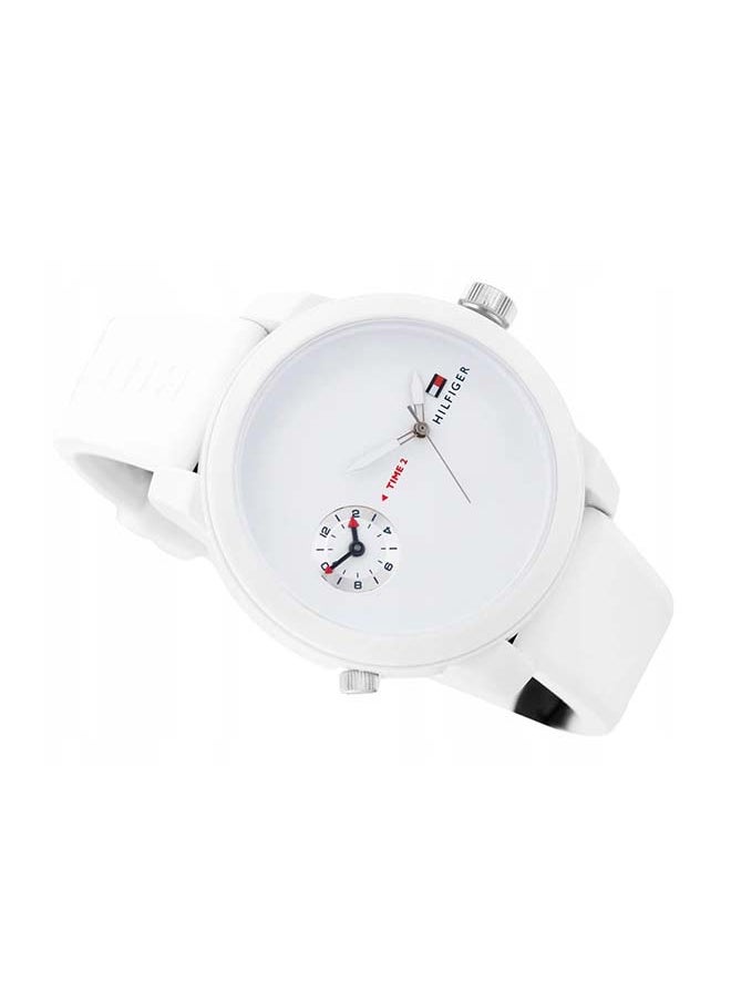 TOMMY HILFIGER ROUND ANALOG MEN'S WHITE CASE WATCH - 1791324 - pzsku/Z8BF11F9B9041E3F3E9C0Z/45/_/1733233785/019c9826-3f65-4fe9-8174-50be4d0a9aec