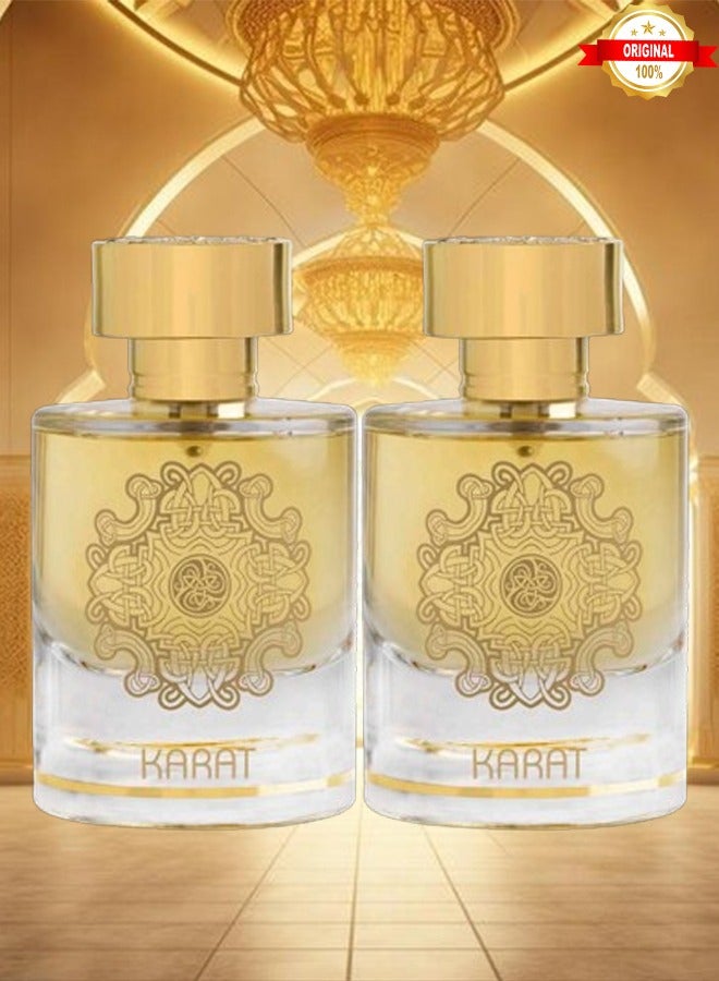 كارات 2 قطع عطر كارات 100 مل - Image 1