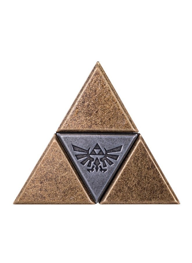 BePuzzled, Legend of Zelda Triforce Hanayama Cast Brain Teaser Mensa Rated Level 5, for Ages 12 and Up