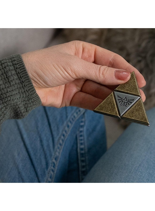 BePuzzled, Legend of Zelda Triforce Hanayama Cast Brain Teaser Mensa Rated Level 5, for Ages 12 and Up