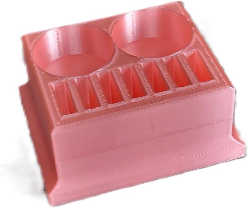 Znet3D Eye Drop Vials & Bottles Holder & Storage - Holds 7 Vials & 2 Bottles (Pink) - Image 3