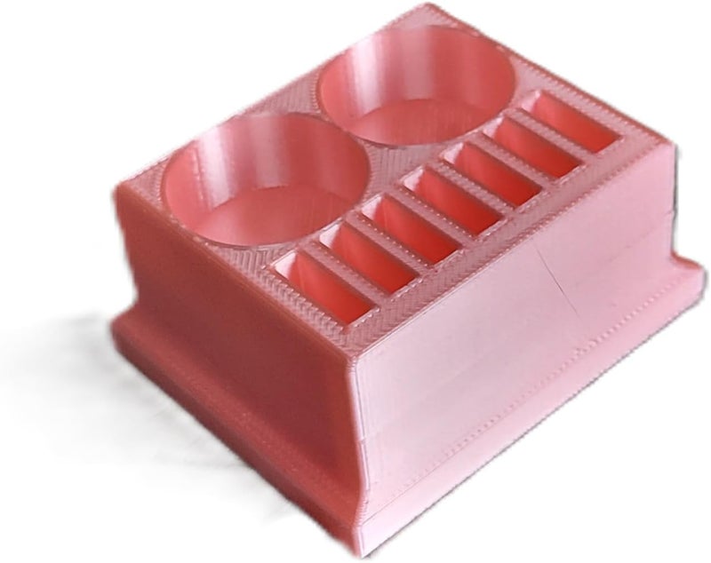 Znet3D Eye Drop Vials & Bottles Holder & Storage - Holds 7 Vials & 2 Bottles (Pink) - Image 2