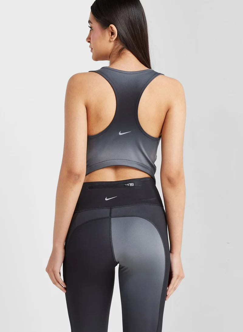 Nike Dri-Fit Swoosh Printed Cropped Top