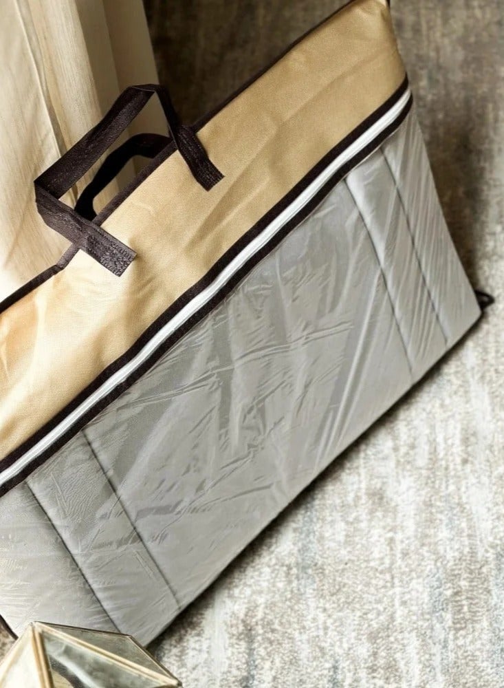 Gerenic Comfortable sponge prayer rug. The sponge is made of high-quality material - Beige. - Image 2