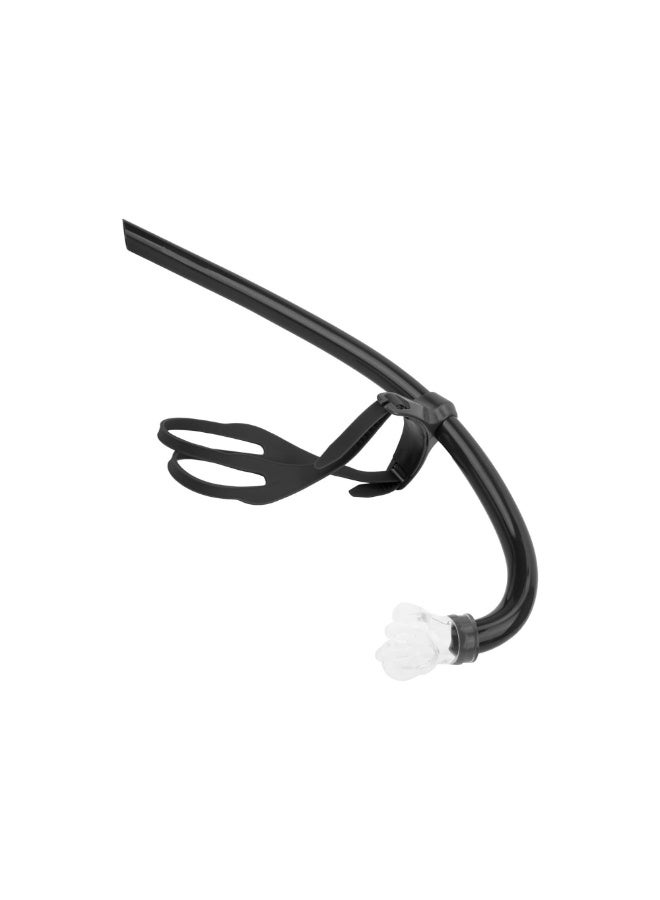 Front-mounted swimming snorkel with silicone mouthpiece | Comfortable swim snorkel for training and snorkeling - Image 1