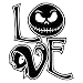 MAZ DISTRIBUTIONS Nightmare Before Christmas Love Sally and Jack Sticker Vinyl Decal for Laptop Long Lasting Removable Waterproof Sticker for Waterbottle Useable for Mirror Decal MAZ 353 - Image 2