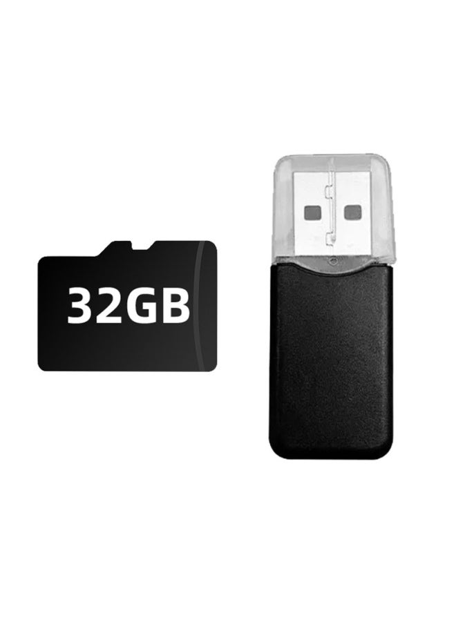 Generic - Children's Digital Camera Memory Card 32g4g Stable And Durable Support 4K Ultra-clear High-speed Memory Card TF Card Wholesale-Color:Card Reader-Capacity:32GB - Image 1