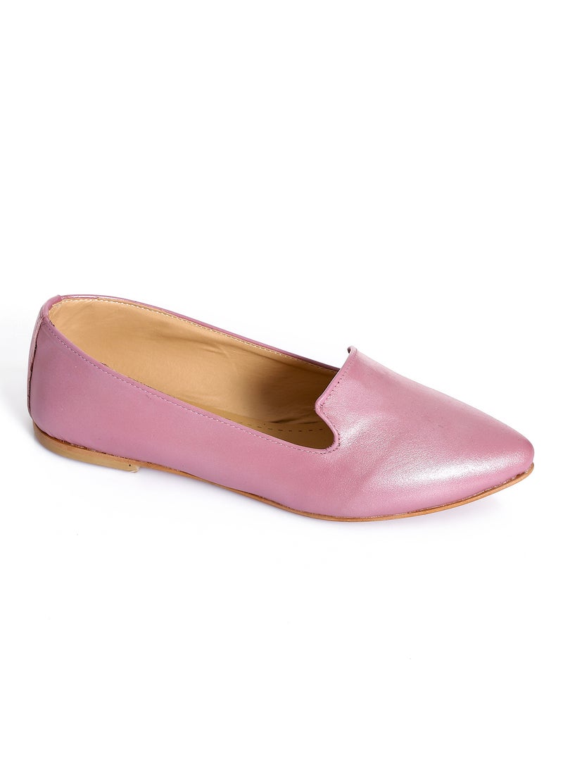 Mr.joe Espadrilles Toecap Slip On Leather Flats For Women  - Image 1