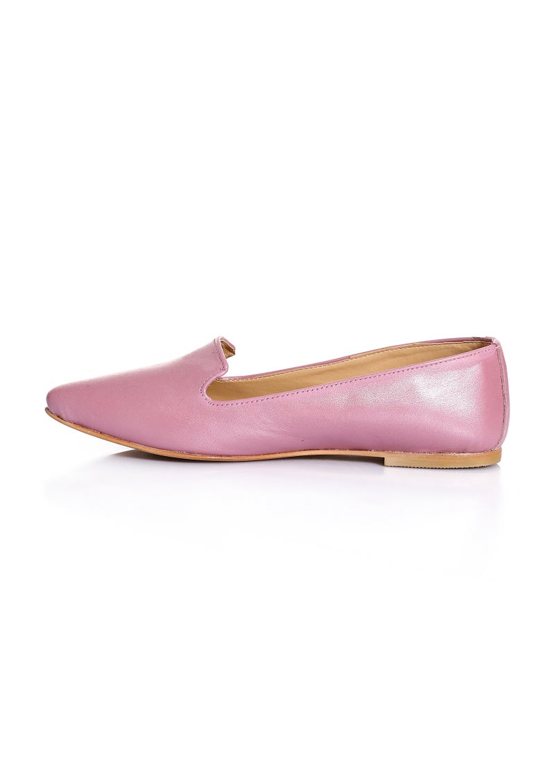 Mr.joe Espadrilles Toecap Slip On Leather Flats For Women  - Image 3