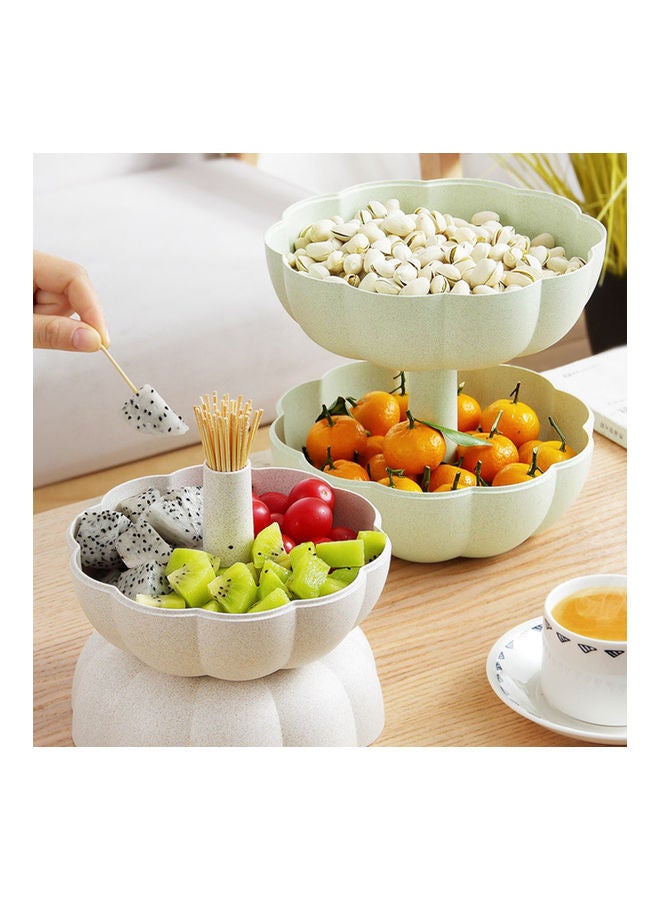 Loquat Lovely Pumpkin Shape Fruit Box Green - Image 5