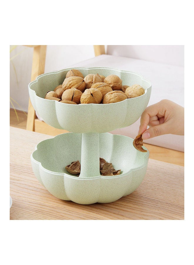 Loquat Lovely Pumpkin Shape Fruit Box Green - Image 2