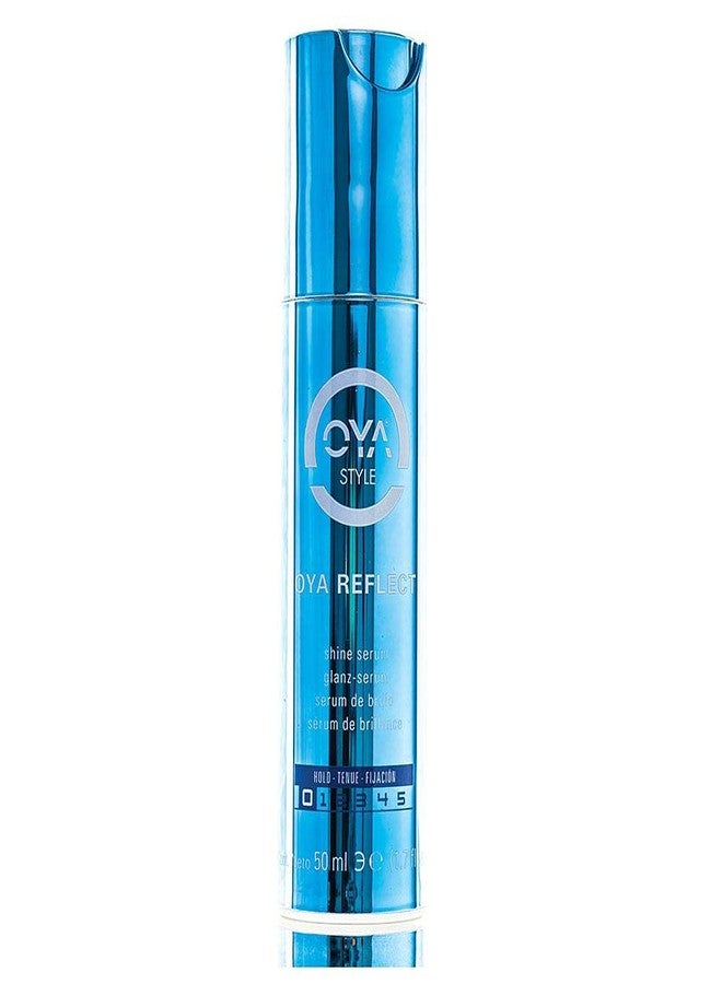 OYA REFLECT Hair Shine Serum - 50ml (1.7 Fl Oz.) - Hair Serum for Frizzy and Damaged Hair - Lightweight Hair Tamer with UV Filters - Smooth Style Serum for Curly, Dry, Damaged, or Color Treated Hair - Image 1